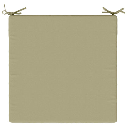 4-Piece Seat Cushions SOEST 4 pcs 100% Polyester Light Green