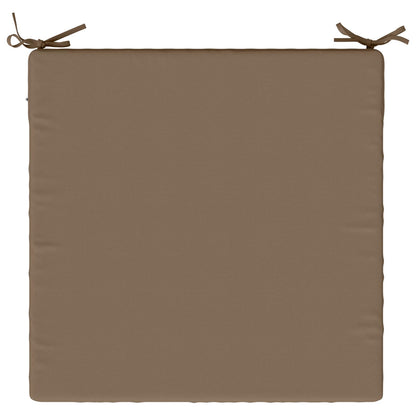 4-Piece Seat Cushions SOEST 4 pcs 100% Polyester Taupe