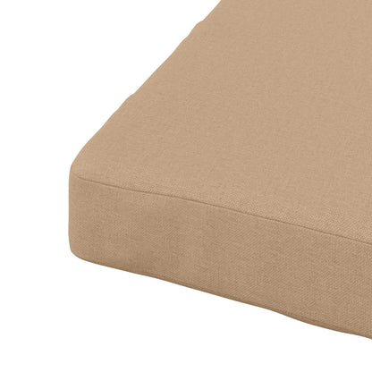 4-Piece Seat Cushions SOEST 4 pcs 100% Polyester Sand