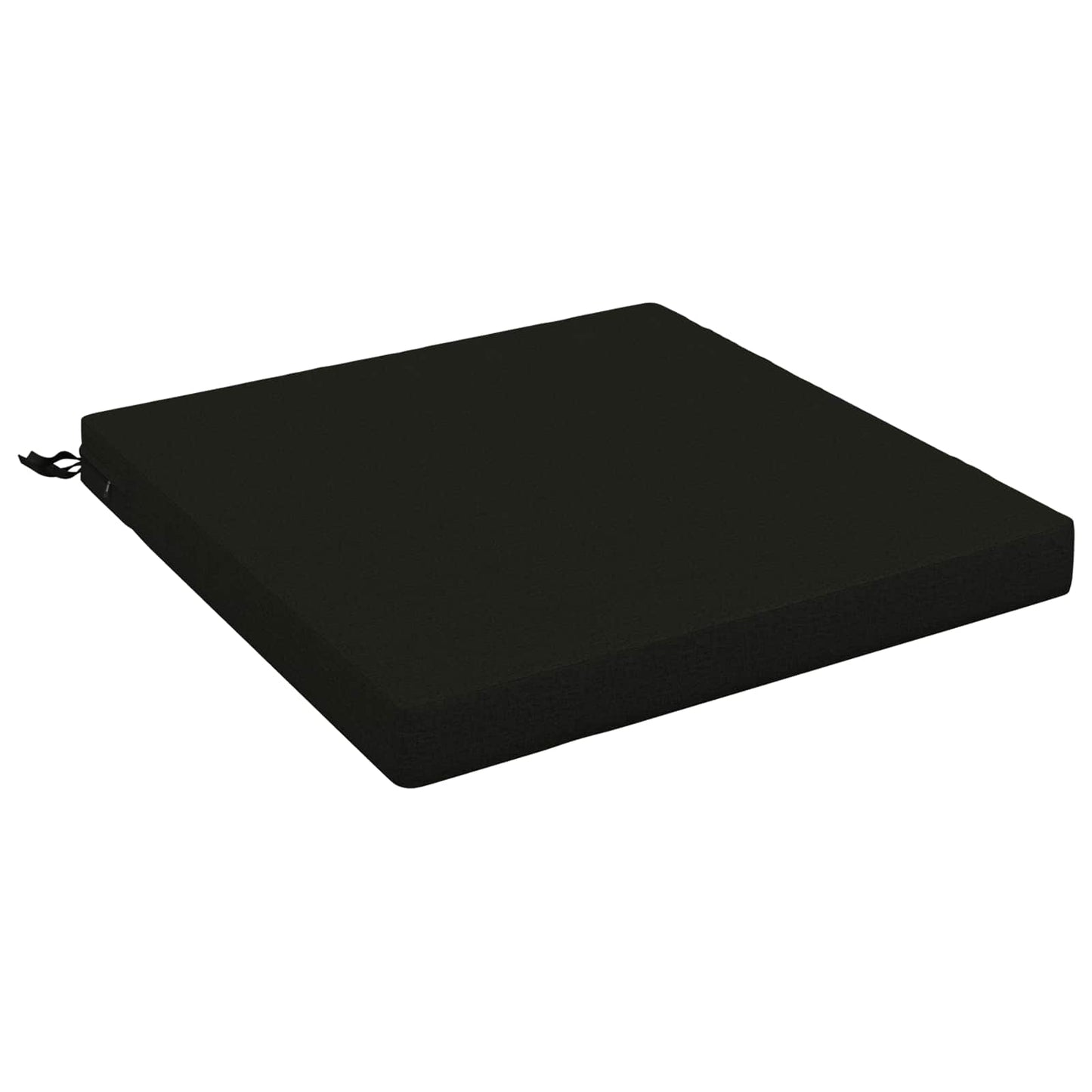 1-Piece Seat Cushion SOEST 100% Polyester Black 60 x 60 x 7 cm