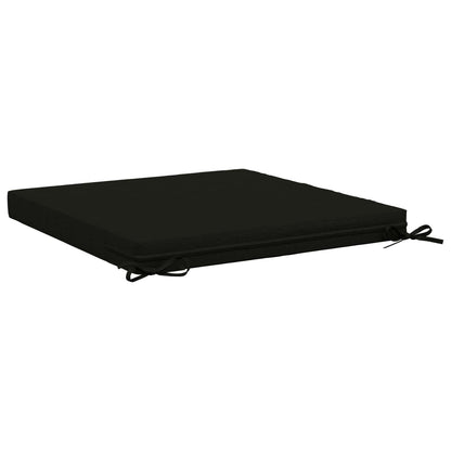 4-Piece Seat Cushions SOEST 4 pcs 100% Polyester Black
