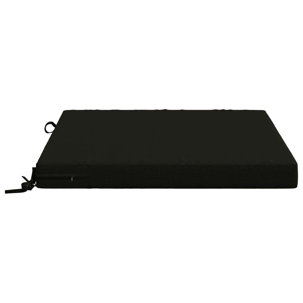 4-Piece Seat Cushions SOEST 4 pcs 100% Polyester Black