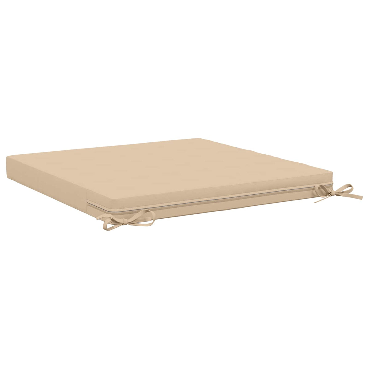 4-Piece Seat Cushions SOEST 4 pcs 100% Polyester Cream