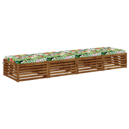 4-Piece Seat Cushions SOEST 4 pcs 100% Polyester Multicolour
