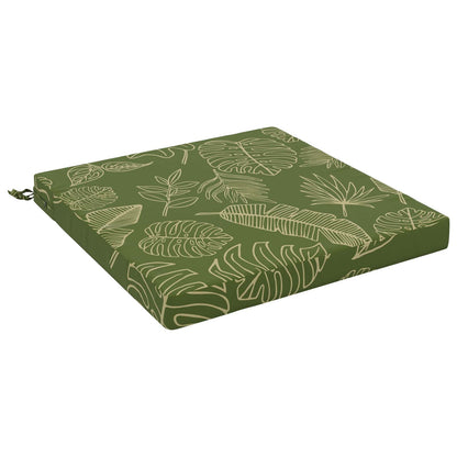 1-Piece Seat Cushion SOEST 100% Polyester Leaf Design
