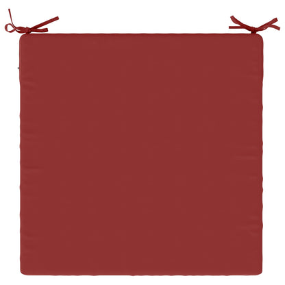 1-Piece Seat Cushion SOEST 100% Polyester Wine Red
