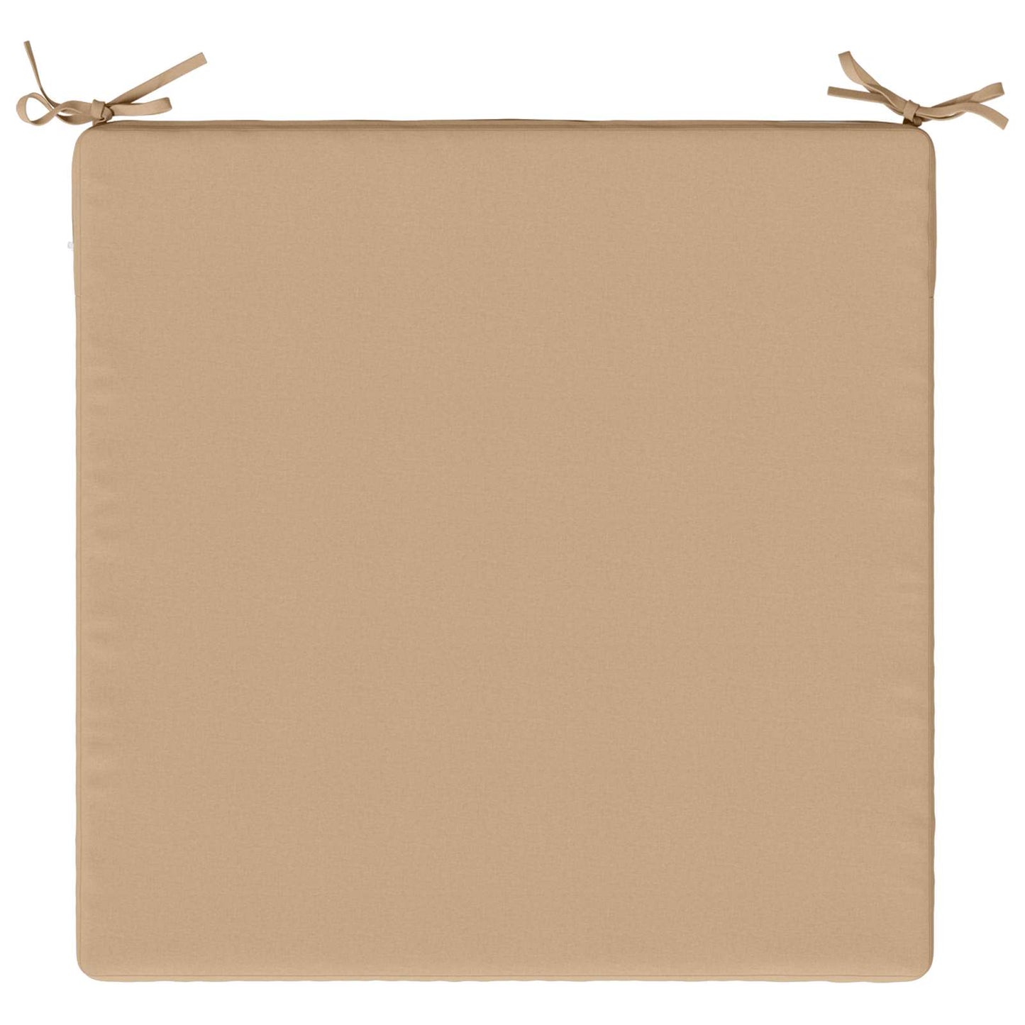 4-Piece Seat Cushions SOEST 4 pcs 100% Polyester Sand