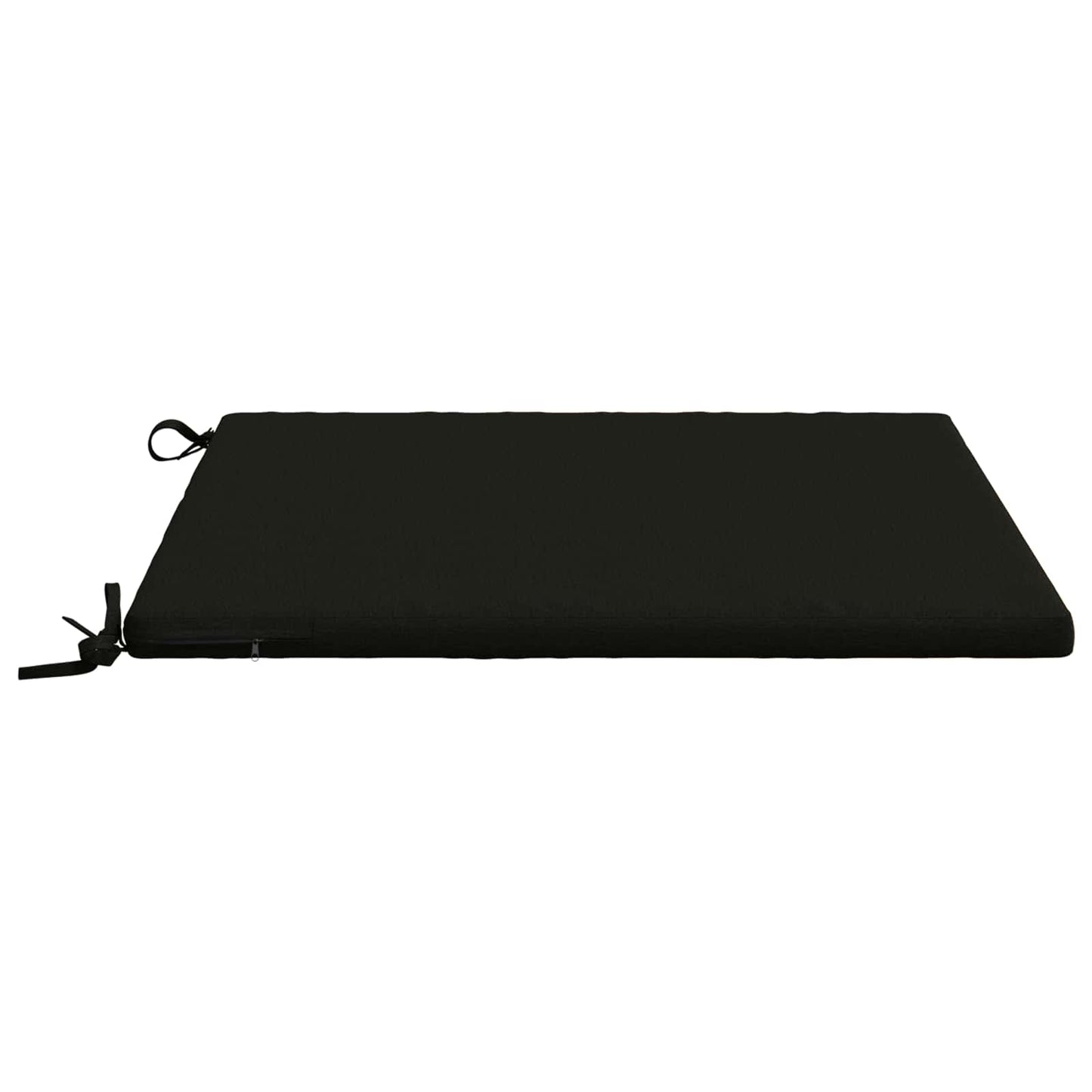 1-Piece Seat Cushion SOEST 100% Polyester Black 70 x 70 x 3 cm