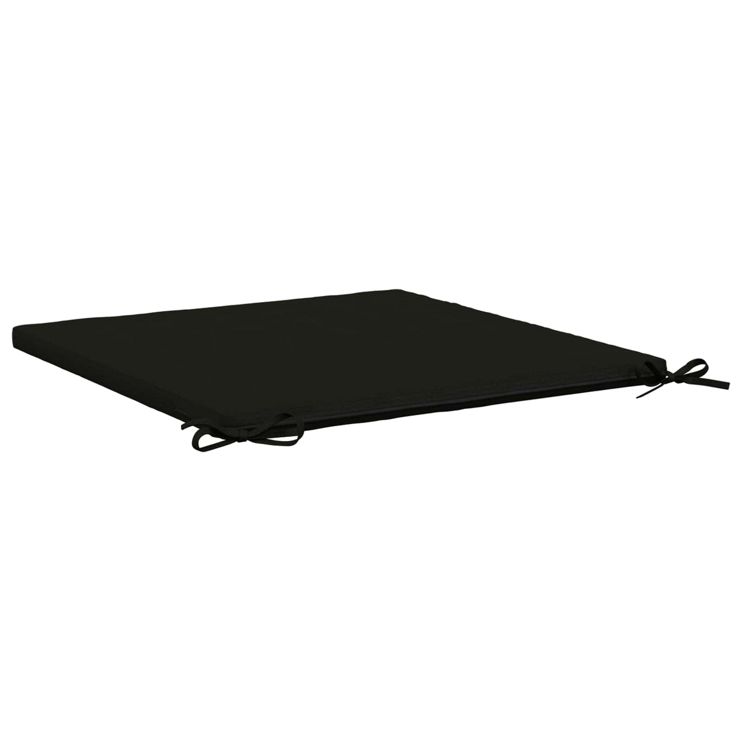 4-Piece Seat Cushions SOEST 4 pcs 100% Polyester Black