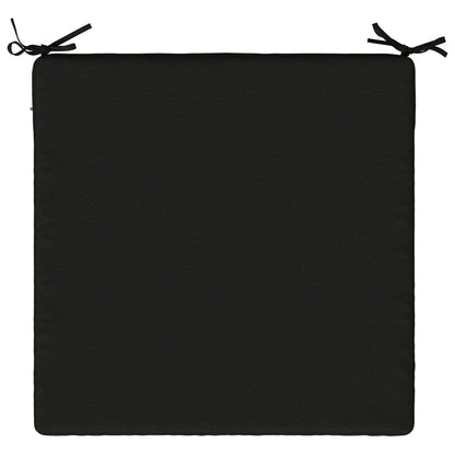 4-Piece Seat Cushions SOEST 4 pcs 100% Polyester Black