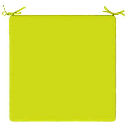 4-Piece Seat Cushions SOEST 4 pcs 100% Polyester Bright Green
