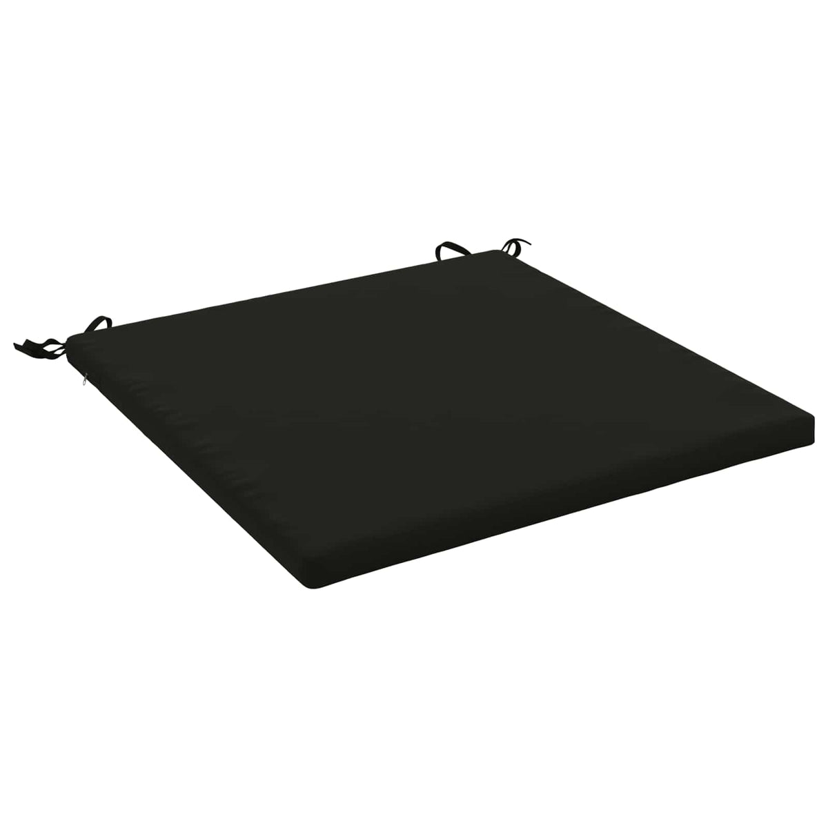 1-Piece Seat Cushion SOEST 100% Polyester Black 70 x 70 x 3 cm