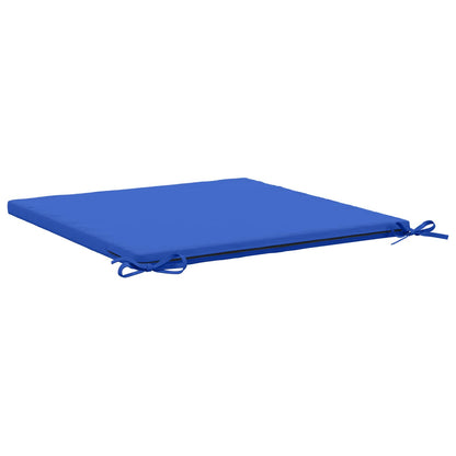 4-Piece Seat Cushions SOEST 4 pcs 100% Polyester Royal Blue