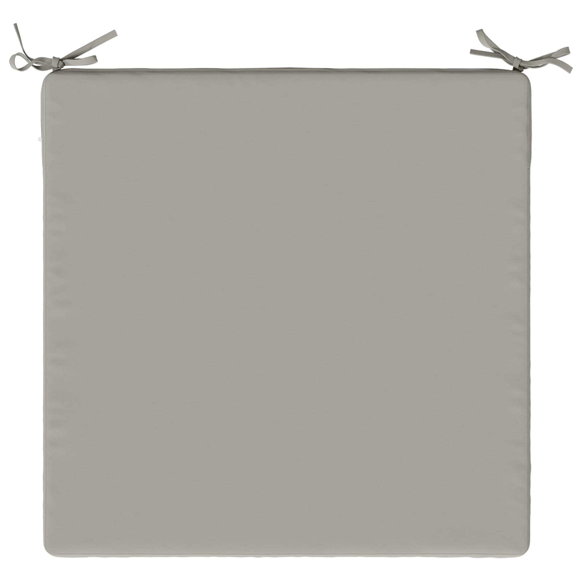 1-Piece Seat Cushion SOEST 100% Polyester Grey 70 x 70 x 3 cm