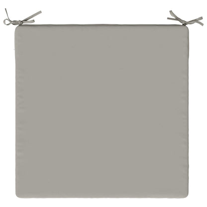 1-Piece Seat Cushion SOEST 100% Polyester Grey 70 x 70 x 3 cm