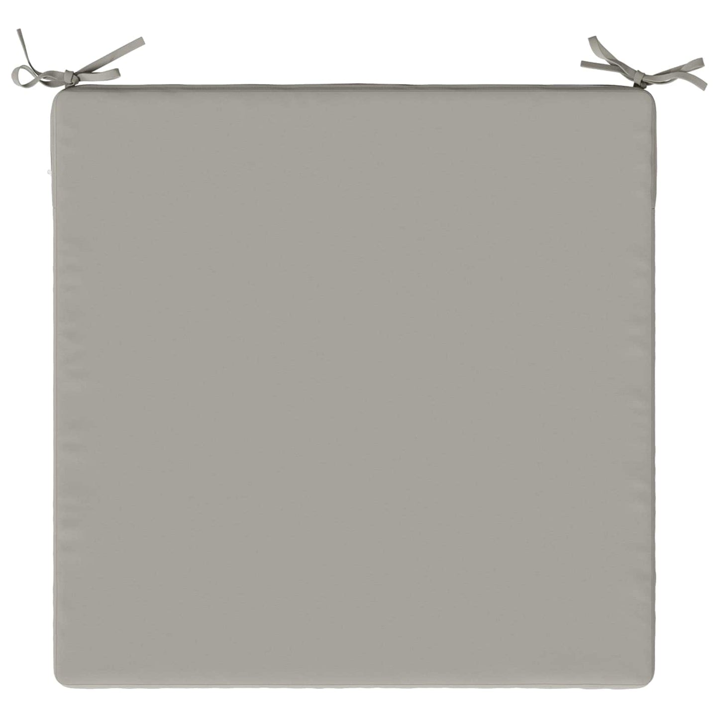 4-Piece Seat Cushions SOEST 4 pcs 100% Polyester Grey