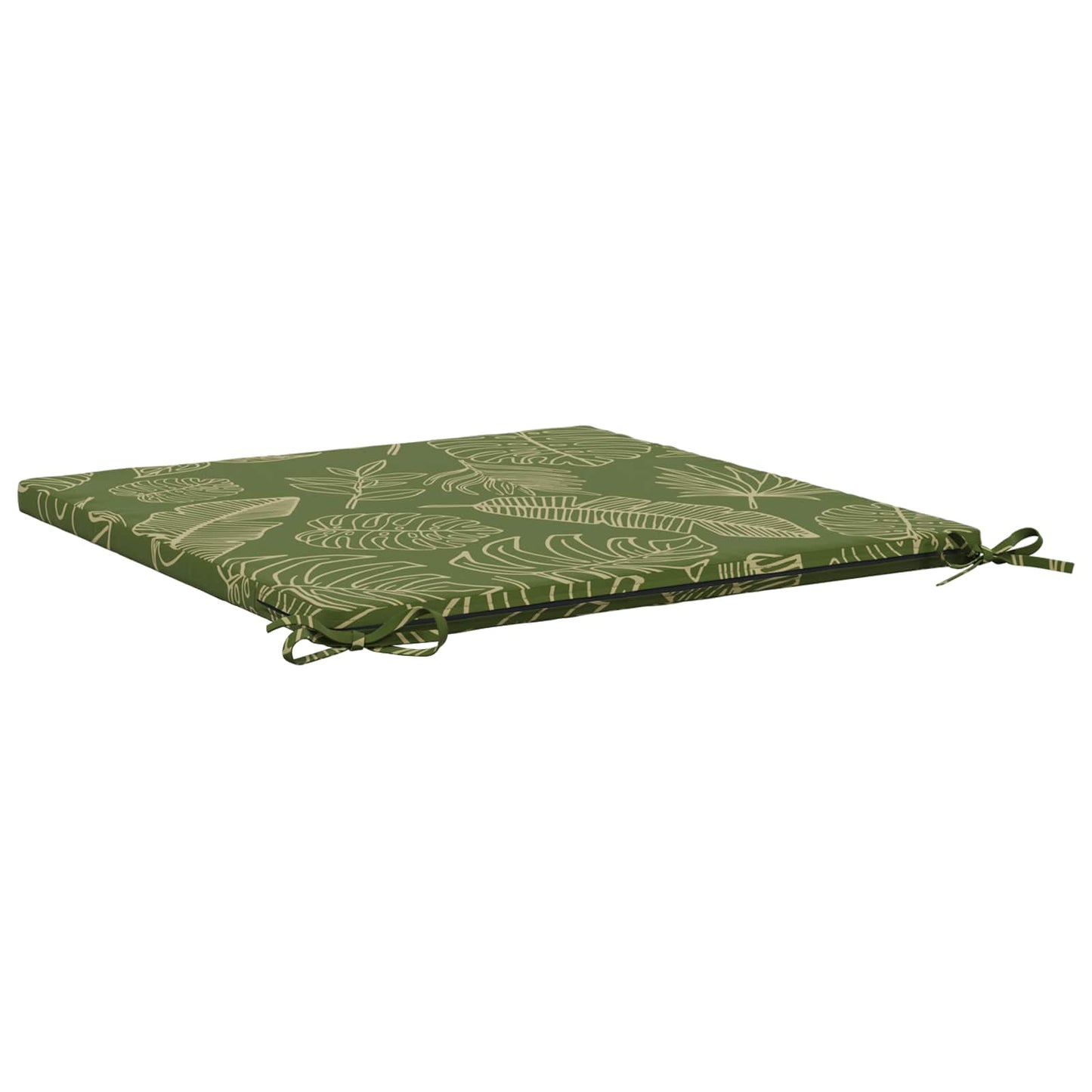 4-Piece Seat Cushions SOEST 4 pcs 100% Polyester Leaf Design