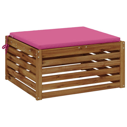 1-Piece Seat Cushion SOEST 100% Polyester Pink 70 x 70 x 3 cm