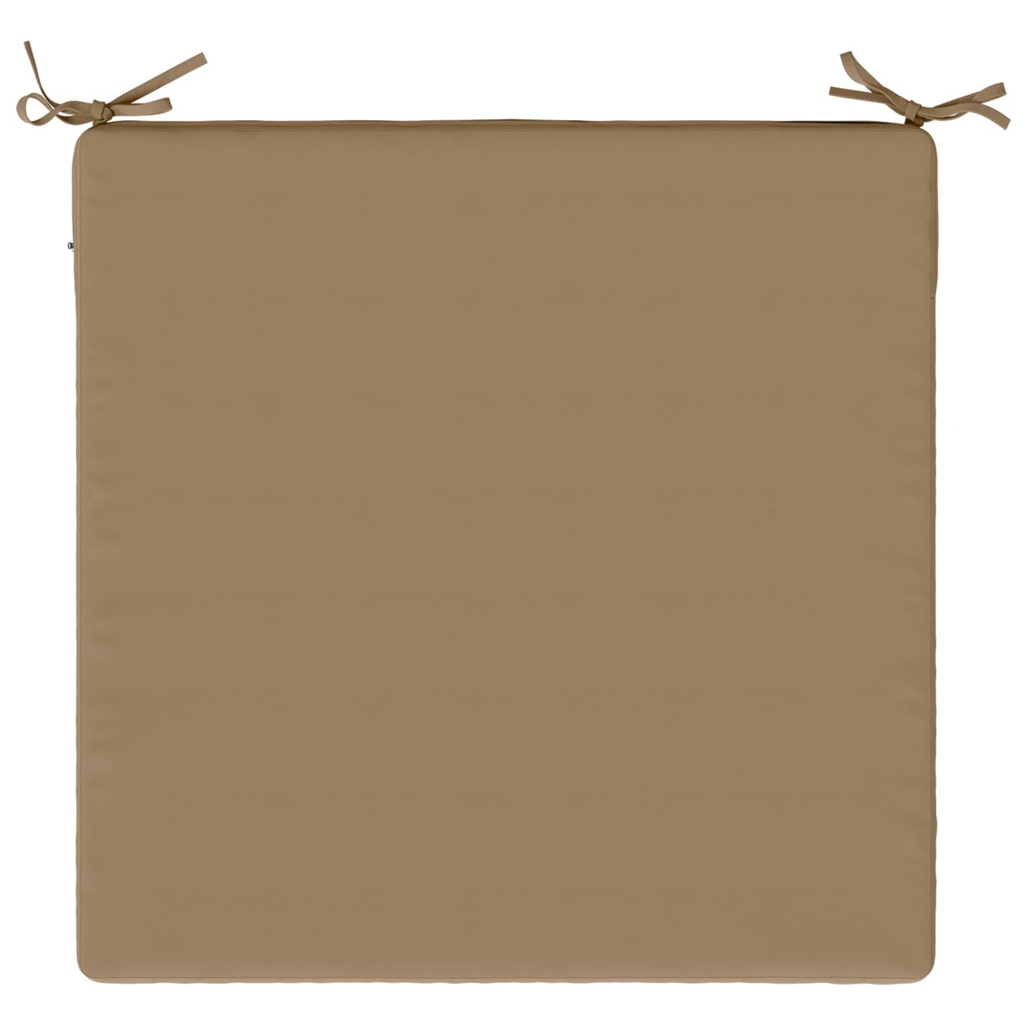 4-Piece Seat Cushions SOEST 4 pcs 100% Polyester Taupe
