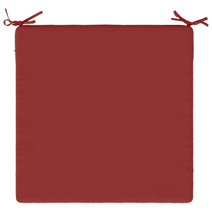 4-Piece Seat Cushions SOEST 4 pcs 100% Polyester Wine Red