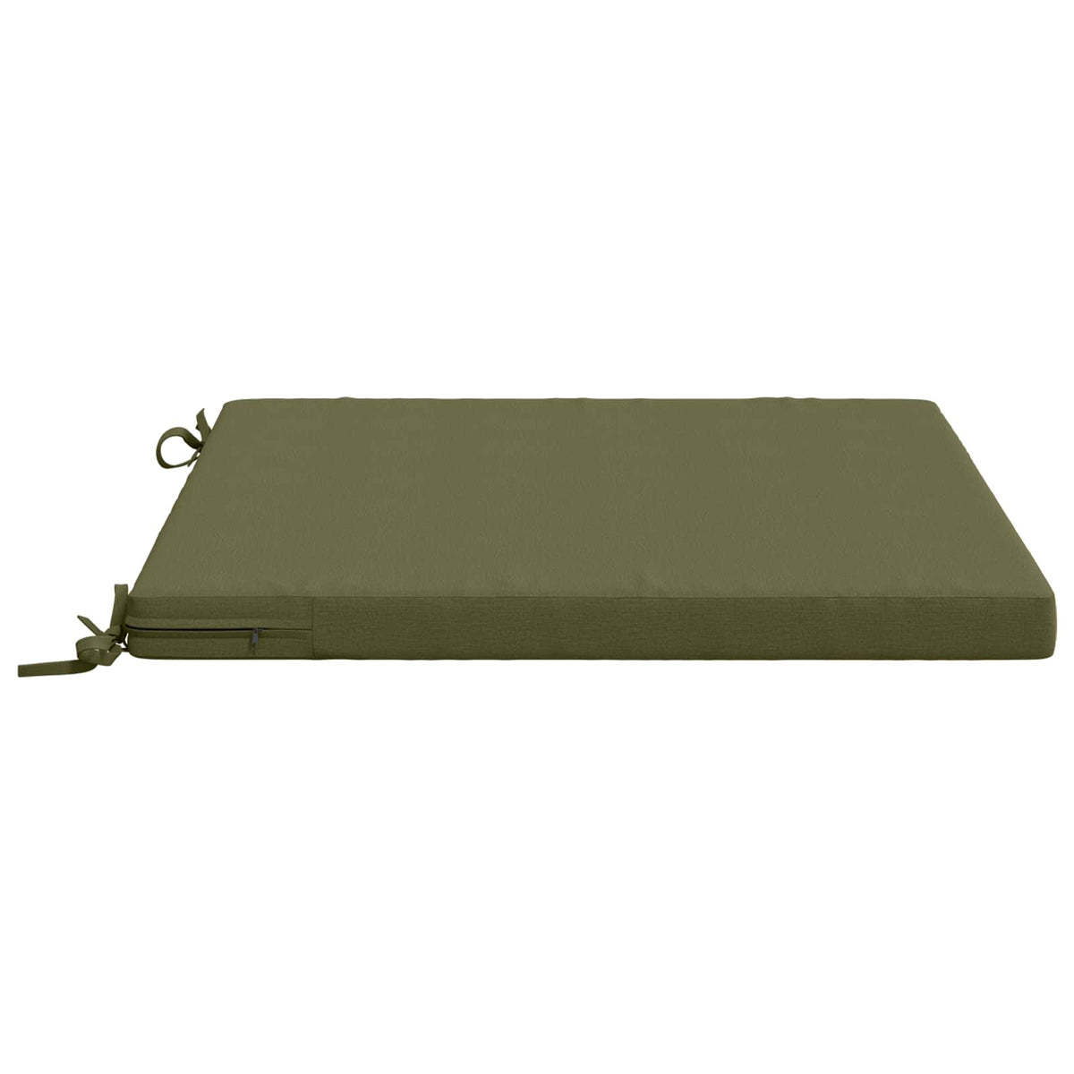4-Piece Seat Cushions SOEST 4 pcs 100% Polyester Olive Green