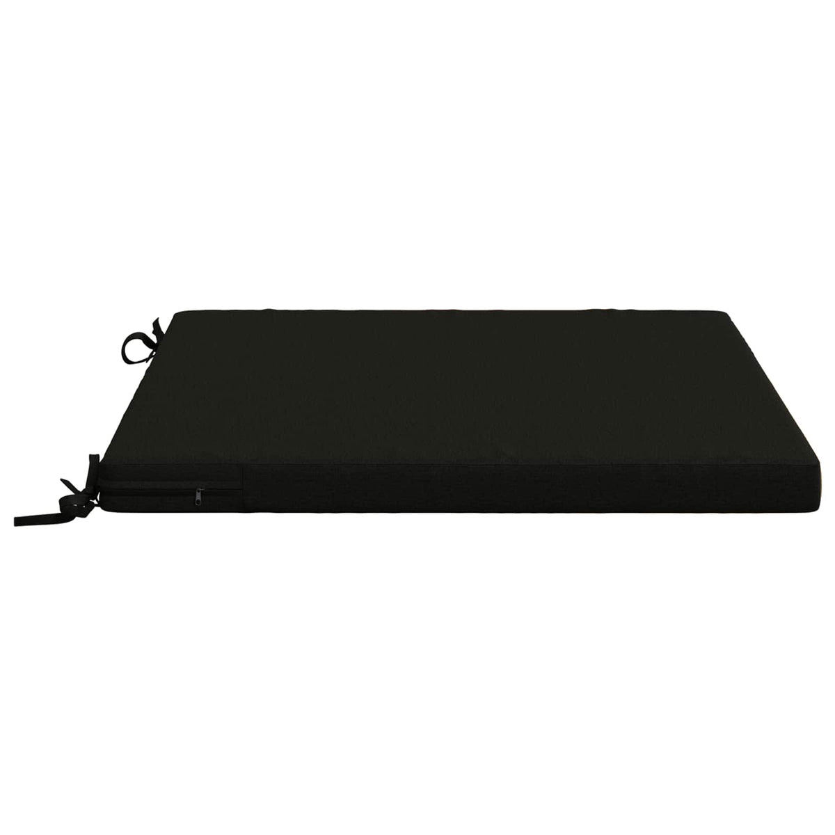 1-Piece Seat Cushion SOEST 100% Polyester Black 70 x 70 x 5 cm