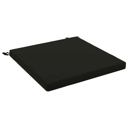 1-Piece Seat Cushion SOEST 100% Polyester Black 70 x 70 x 5 cm