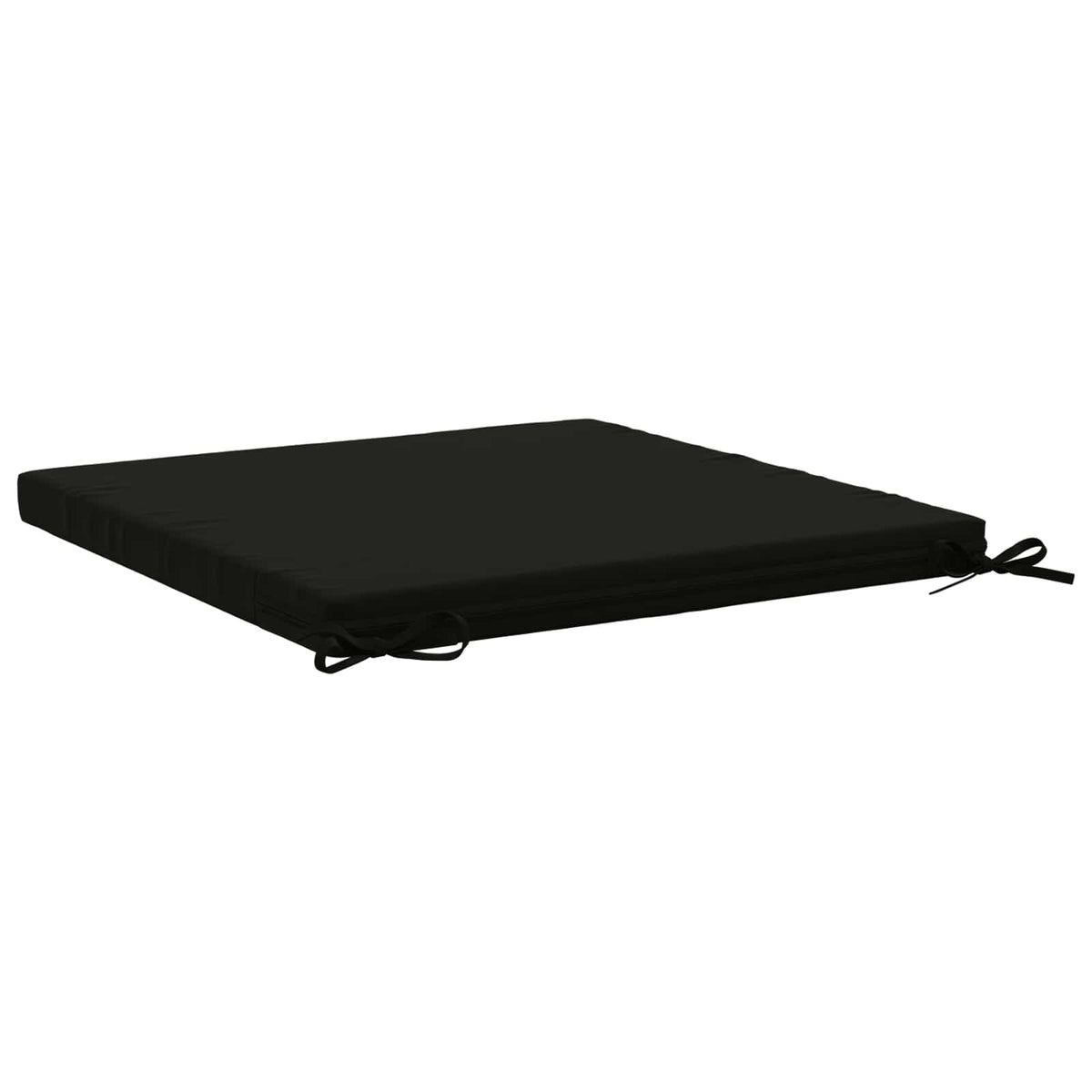 4-Piece Seat Cushions SOEST 4 pcs 100% Polyester Black