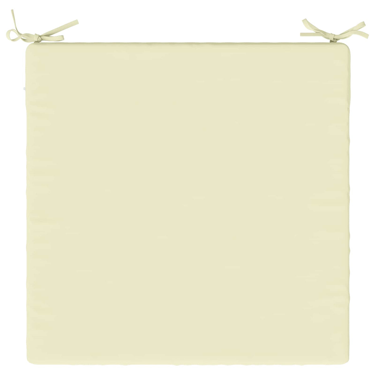 1-Piece Seat Cushion SOEST 100% Polyester Cream 70 x 70 x 5 cm