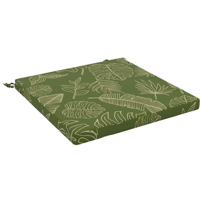 1-Piece Seat Cushion SOEST 100% Polyester Leaf Design