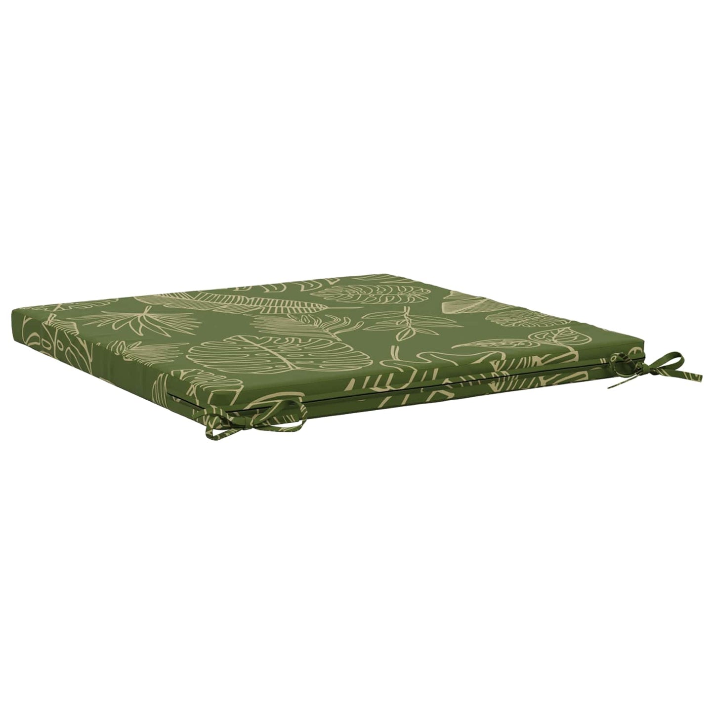 1-Piece Seat Cushion SOEST 100% Polyester Leaf Design