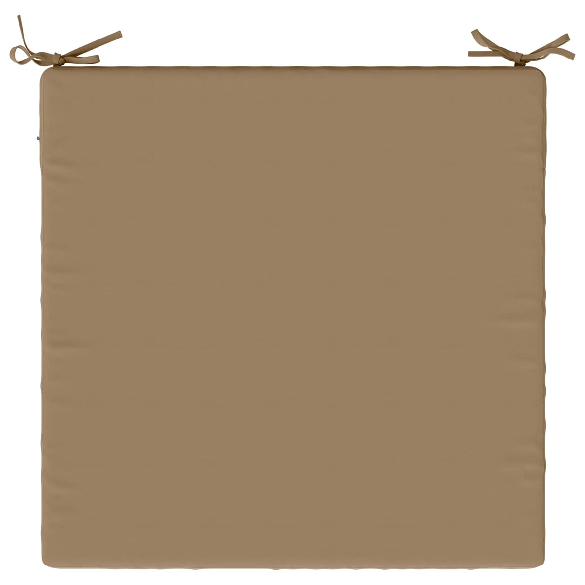 4-Piece Seat Cushions SOEST 4 pcs 100% Polyester Taupe