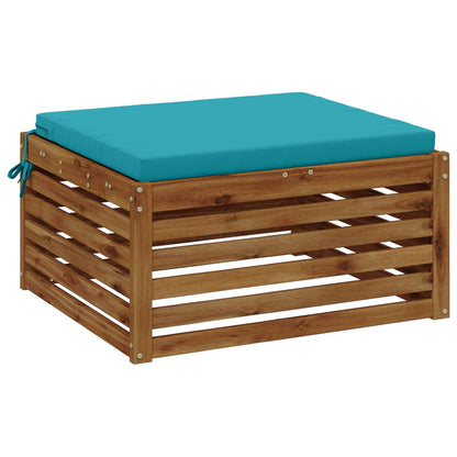 1-Piece Seat Cushion SOEST 100% Polyester Turquoise