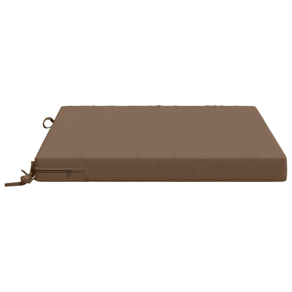 1-Piece Seat Cushion SOEST 100% Polyester Taupe 70 x 70 x 7 cm