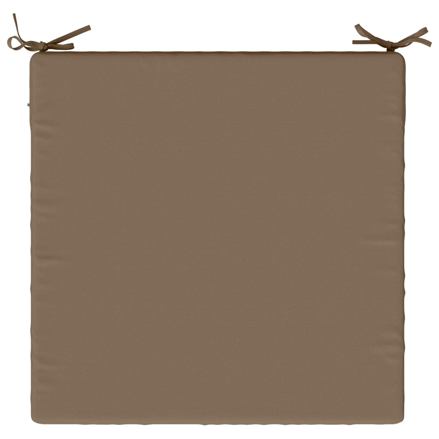 1-Piece Seat Cushion SOEST 100% Polyester Taupe 70 x 70 x 7 cm