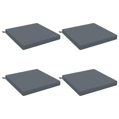 4-Piece Seat Cushions SOEST 4 pcs 100% Polyester Blue
