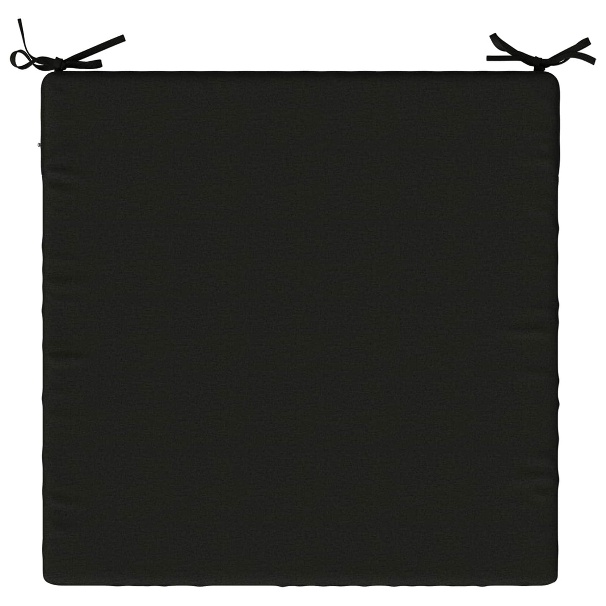 1-Piece Seat Cushion SOEST 100% Polyester Black 70 x 70 x 7 cm