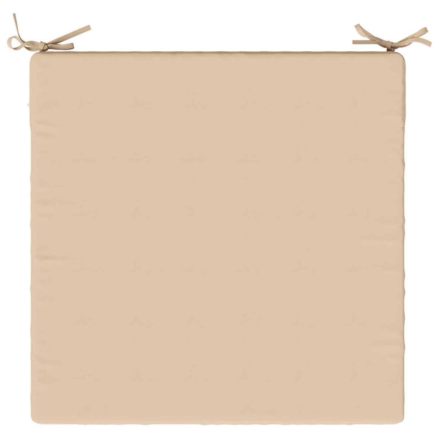 1-Piece Seat Cushion SOEST 100% Polyester Cream 70 x 70 x 7 cm