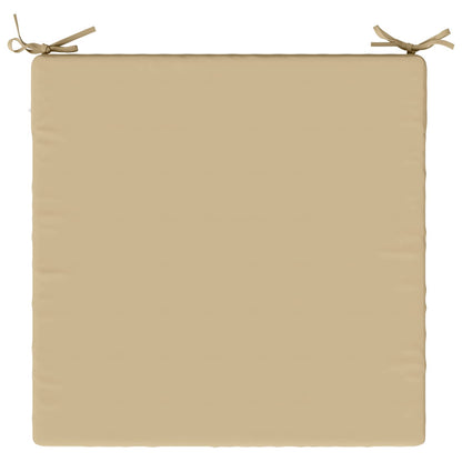 4-Piece Seat Cushions SOEST 4 pcs 100% Polyester Beige