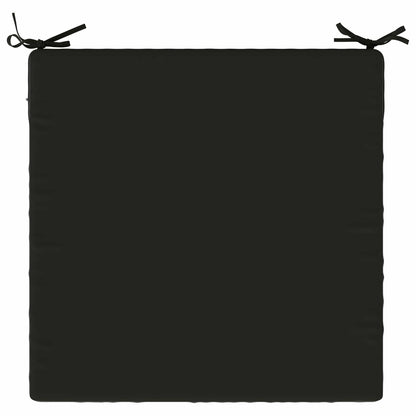4-Piece Seat Cushions SOEST 4 pcs 100% Polyester Black