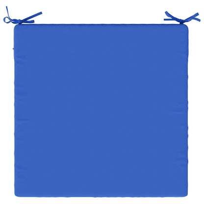 4-Piece Seat Cushions SOEST 4 pcs 100% Polyester Royal Blue