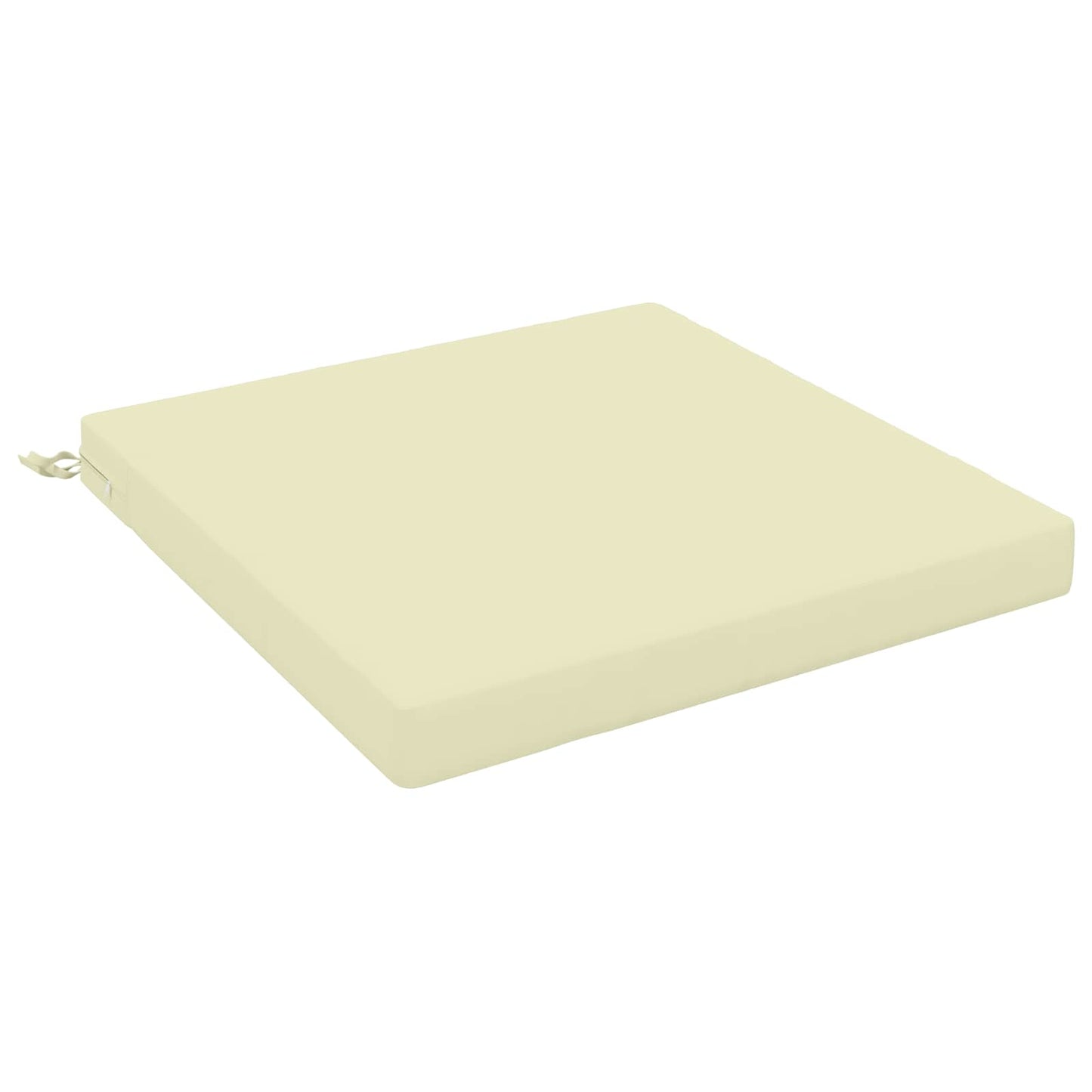 1-Piece Seat Cushion SOEST 100% Polyester Cream 70 x 70 x 7 cm