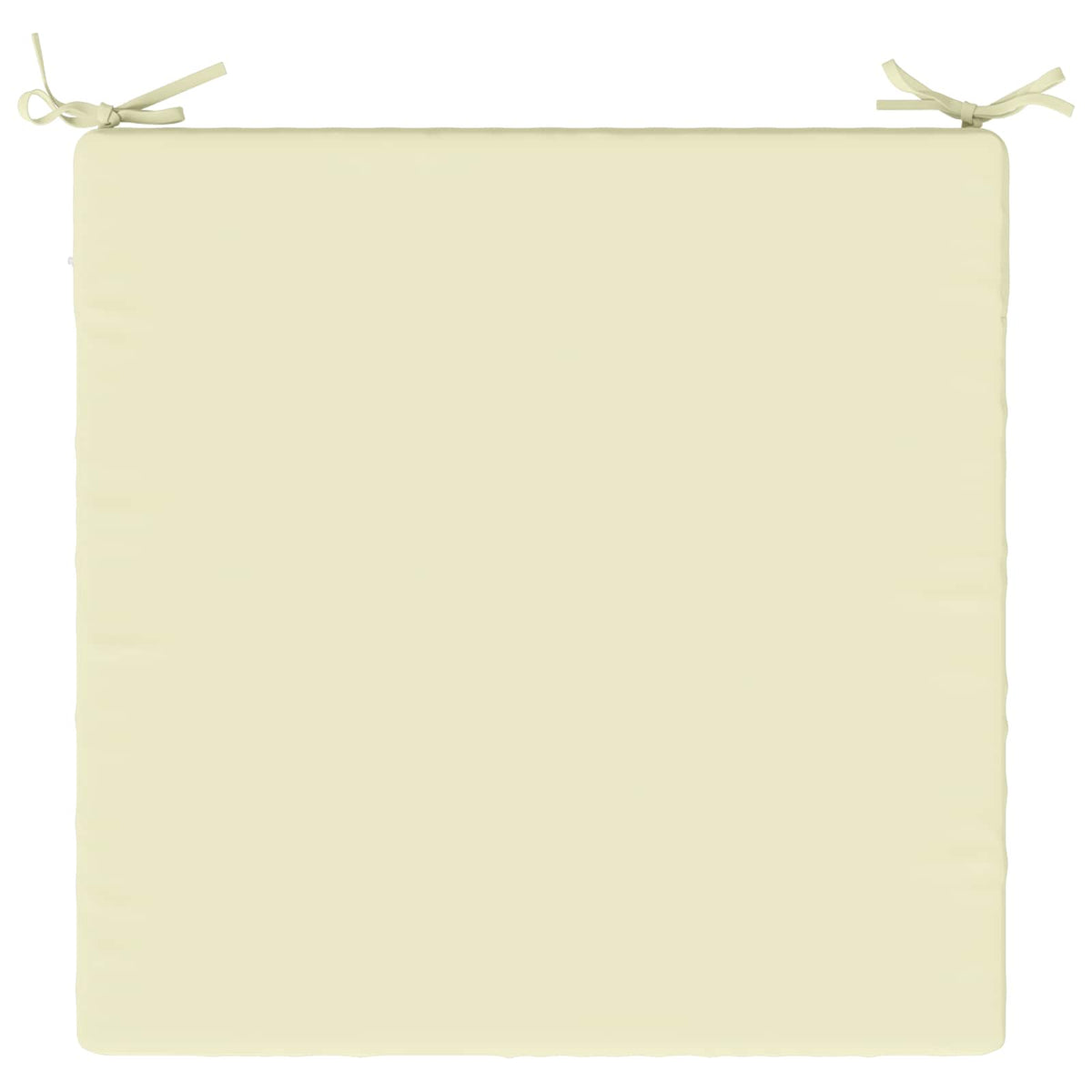 1-Piece Seat Cushion SOEST 100% Polyester Cream 70 x 70 x 7 cm
