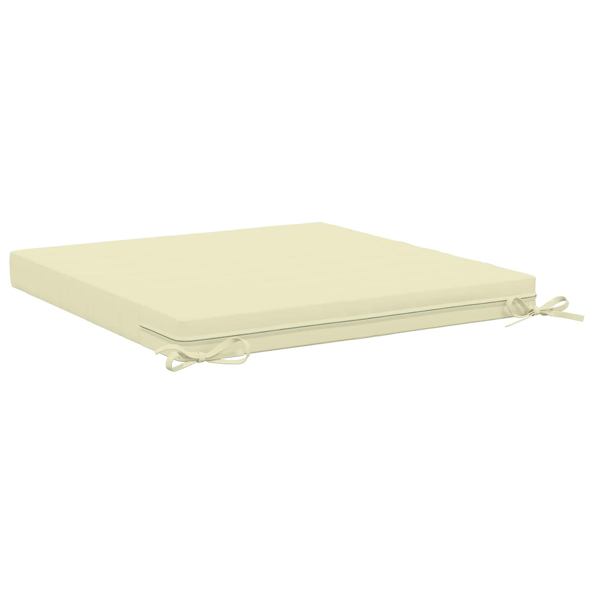 4-Piece Seat Cushions SOEST 4 pcs 100% Polyester Cream