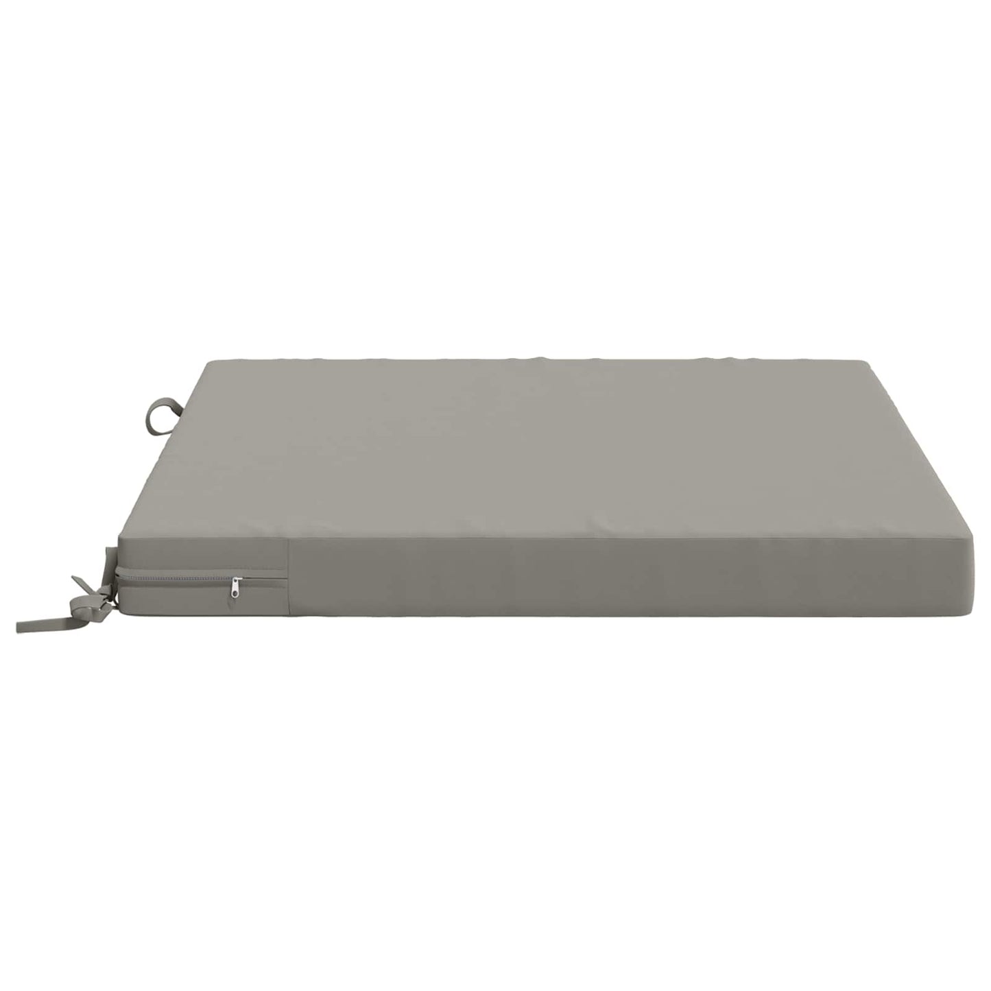 1-Piece Seat Cushion SOEST 100% Polyester Grey 70 x 70 x 7 cm