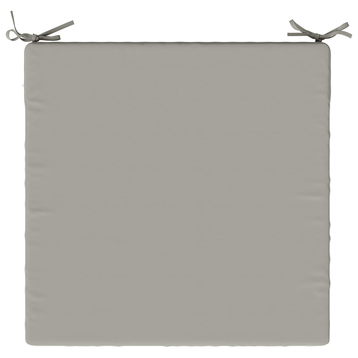 1-Piece Seat Cushion SOEST 100% Polyester Grey 70 x 70 x 7 cm