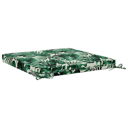 1-Piece Seat Cushion SOEST 100% Polyester Leaf Pattern