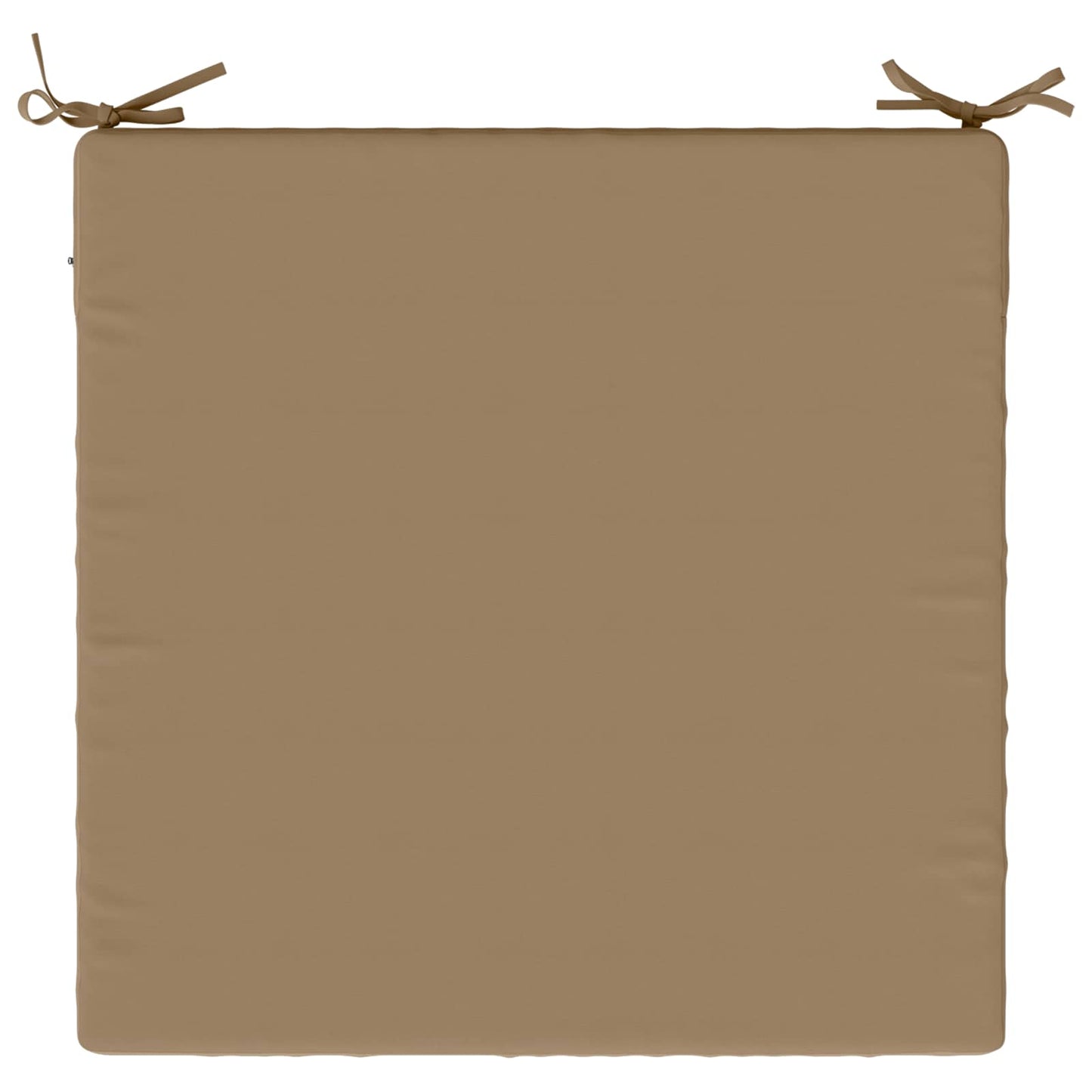 1-Piece Seat Cushion SOEST 100% Polyester Taupe 70 x 70 x 7 cm