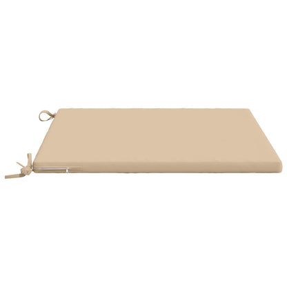 1-Piece Seat Cushion SOEST 100% Polyester Cream 80 x 80 x 3 cm
