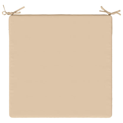 1-Piece Seat Cushion SOEST 100% Polyester Cream 80 x 80 x 3 cm